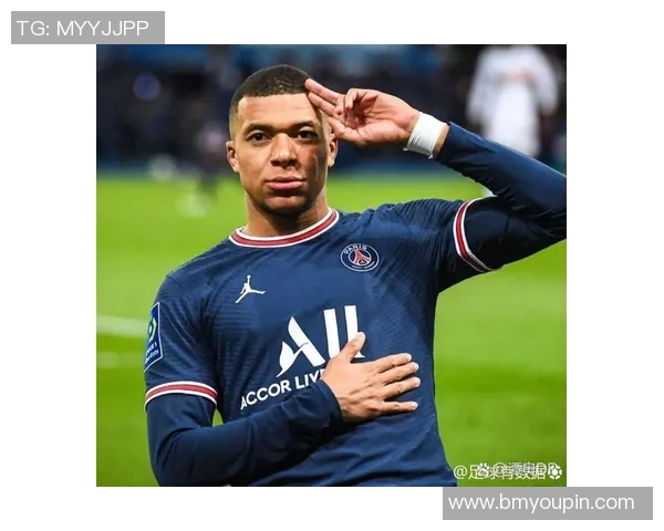 手绘风格足球巨星姆巴佩精彩瞬间展现速度与激情的魅力